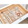 iDesign Linus Expandable Kitchen Drawer Organizer for Silverware, Spatulas, Gadgets