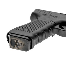 GunSkins Pistol Mag Skins - 6 Pack - Premium Vinyl Decals - Easy to Install - 100% Waterproof Non-Reflective Matte Finish - Made in USA - GS Skull Black