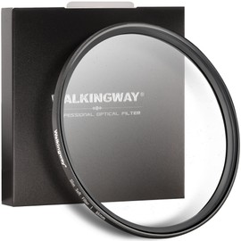 Walking Way 86 mm Mist Effect Diffusion Filter - Subtle Mist Filter Lightweight Soft Focus White Diffusion Soft Filter - Soft Focus Fog Filter for Digital DSLR Camera (Light Soft 1.86 mm)