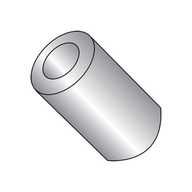 Small Parts 500810RS303 Round Spacer, 18-8 Stainless Steel, Plain Finish, #10 Screw Size, 1/2" OD, 0.192" ID, 1/2" Length