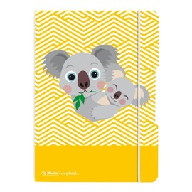 Herlitz 50039814 Notebook Flex A5 40 Sheets Dotted Cute Animals Koala Design 1 Item
