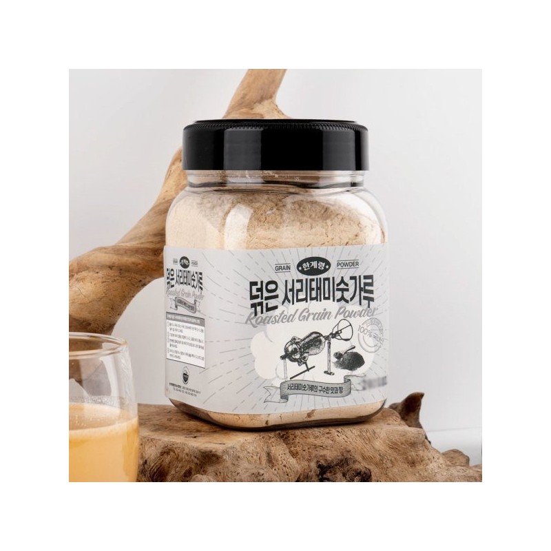 한계령웰빙 국산 덖은 서리태 미숫가루 180g 5가지 곡물 최적의 로스팅