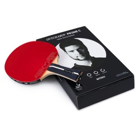 Butterfly Ovtcharov Prime C Table Tennis Bat, Professional Carbon Bat for Performance-Oriented Club Players, ITTF Approved for Competitions, Extremely Grippy/Sticky Pads for Maximum Spin