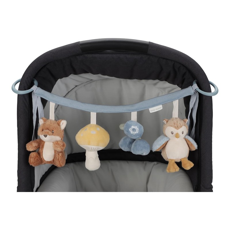 Little Dutch 8911 Fabric Pram Chain Toy for Baby Car