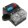 DC24V Resettable Circuit Breaker High Temperature Resistant Manual Reset Button