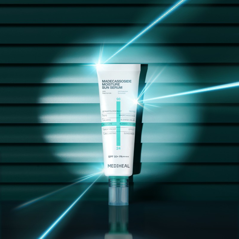 Mediheal [슈퍼적립] [1+1] 메디힐 수분 선세럼 마데카소사이드+피디알엔 톤업 (SPF 50+)