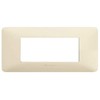 BTicino AM4803MSL Matix 3-Gang Front Plate, Silver