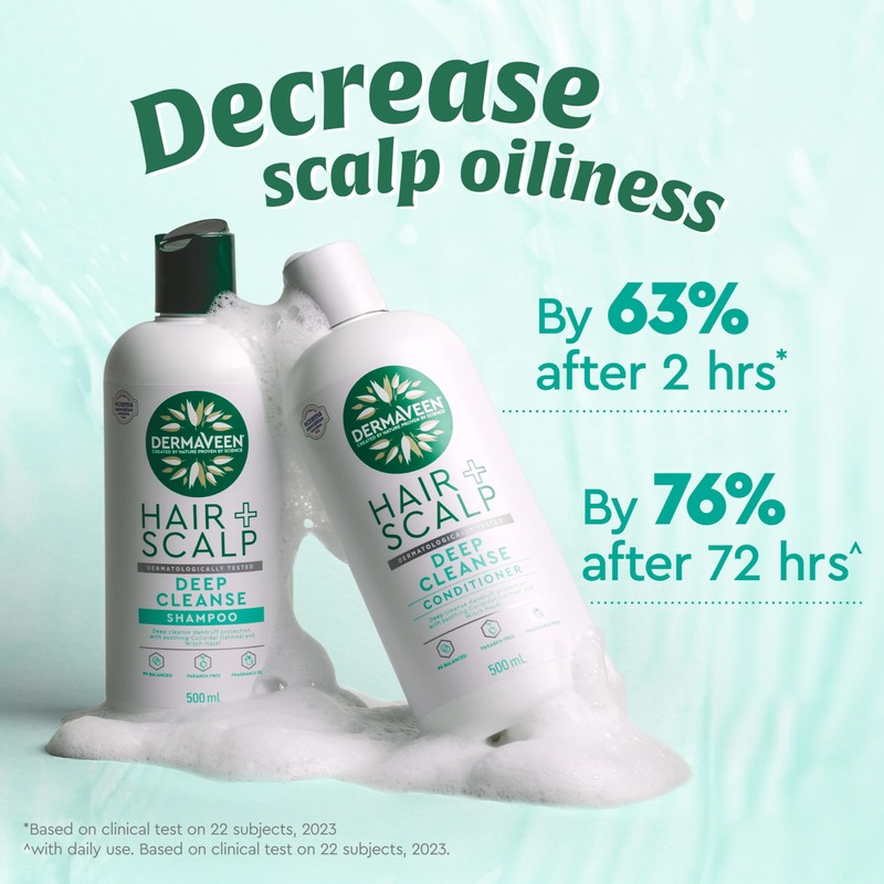 Dermaveen Hair + Scalp Deep Cleanse Shampoo 500 mL |