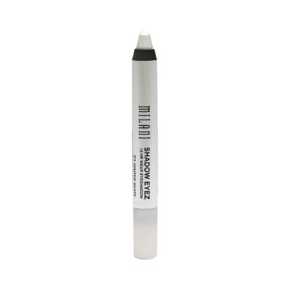 Milani Shadow Eyez Eyeshadow Pencil, 01 Winter White, 0.1 oz