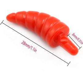 HJTOOK 50pcs 9x22mm Plastic Toy Nose Santa Claus Dolls Safety Noses DIY Ornament Christmas Decoration Craft