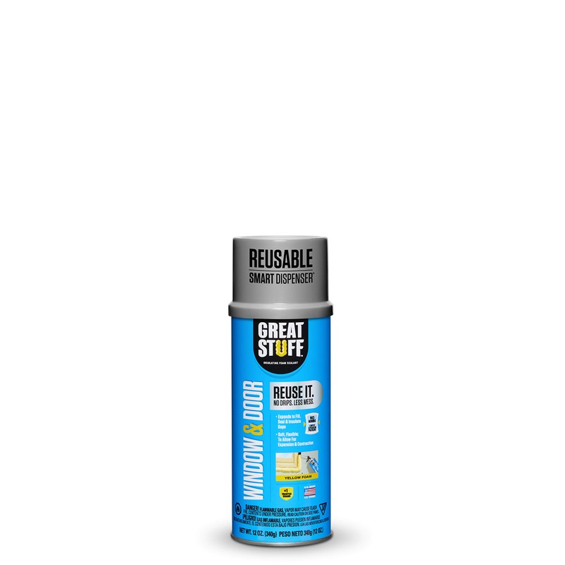 Great Stuff 99108862 Smart Dispenser Window & Door, Yellow 12