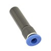 IQS Straight Connector Reduction of 12mm Plug Nipple x 8mm