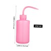 OHPHCALL 2pcs Eyelash Cleaning Bottles Squeeze Wash Bottles for Eyelash