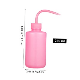 OHPHCALL 2pcs Eyelash Cleaning Bottles Squeeze Wash Bottles for Eyelash Extensions and Makeup Residue Precise Watering Tools for Plants and Personal Care