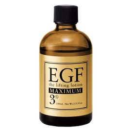 EGF Lifting Lotion Maximum [High Concentration EGF Lotion / 3.4 fl oz (100 ml) / Concentration 3 μg ] Formulated with Serum Ingredients (Made in Japan), Aging Care, Moisturizing, Dropper