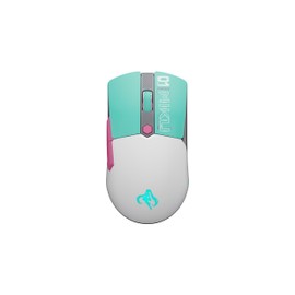 ASUS TUF Gaming Mini Wireless Mouse Hatsune Miku Edition, 65-gram Wireless Gaming Mouse That Features tri-Mode connectivity, a 12,000dpi Sensor, 100-million-click lifespan switches, PTFE Mouse feet