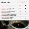 Cambio Roasters Organic Decaf Coffee Keurig KCups, Lower Acid Decaf