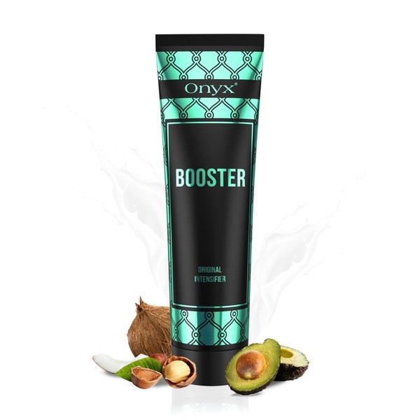 Onyx Booster Accelerator Tanning Lotion - Sunbed Cream without Bronzer - Melanin Boost - Hydrating Formula