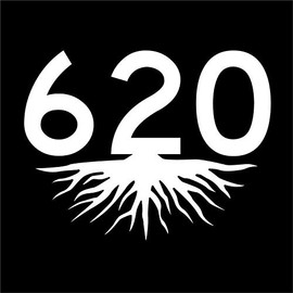 JMM Industries 620 Roots Kansas Area Code KS Vinyl Decal Sticker White CarWindow Bumper 2-Pack Premium Quality UV Resistant Laminate ACS0099