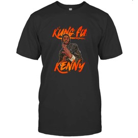 Kung Fu Kenny K Dot K.e.n.d.r.i.c.k L.a.m.a.r Shirt T-Shirt (Black;S)
