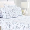 American Home Collection 6 Pieces Printed Bed Sheet Set Brushed