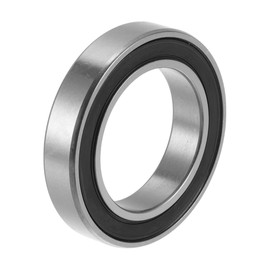 ACROPIX 6908DDU Deep Groove Ball Bearings 40x62x12mm P5 Double Rubber Seal Lubricated Bearings 1 Pc Car Scooter Skateboard Wheel Universal Black Silver Tone
