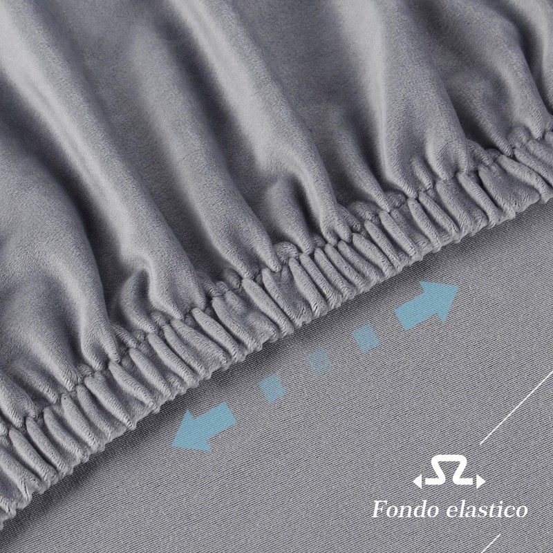 TAOCOCO Bed Headboard Covers, King Size Headboard Covers,Velvet All-inclusive Elastic