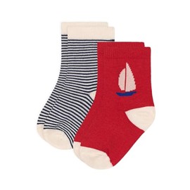 Petit Bateau Unisex Baby Pair Socks, Variant 1, 0-3 months
