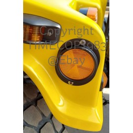 AM General New HUMMER H1 REFLECTOR SET 4 Piece Kit FRONT + REAR 1992-2006 ALPHA AM GENERAL