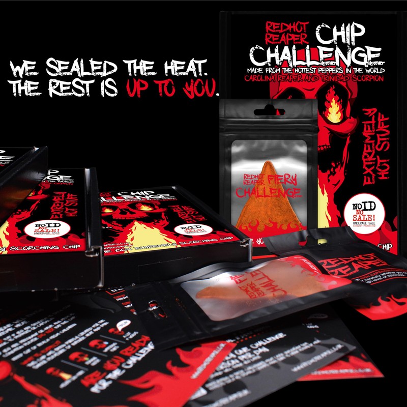 Red Hot Reaper – 1x Chip Challenge Hottest Snack Carolina