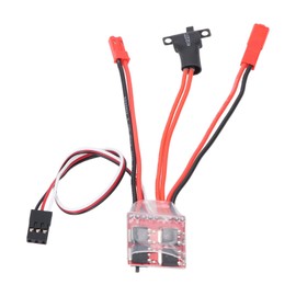 5PCS 30A Brushed ESC, RC ESC with Brake Dual Way JST Interface Micro 30A Brushed Speed Controller for 130 180 260 Motor 1/16 1/24 1/18 Car Model