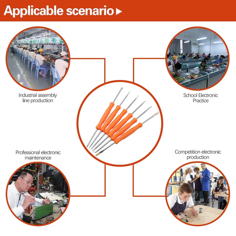 Welding Auxiliary Tools 6Packs Metal Solder Aid Kits Circuit Board