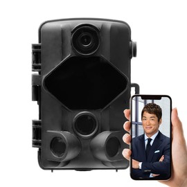 WTW Tsukamoto Wireless Trail Camera, Security Camera, 4K, 42 Megapixels, AP Mode, Safe Domestic Support, Smartphone Compatible, WTW-TC31AP