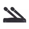 Emerson Professional Dual Microphone Kit w Wireless Transmitter for Most