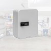 BRASQ Key Cabinet KC300 Metal Lockable Grey Large Key Cabinet