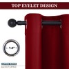PONY DANCE Single Blackout Curtain - Eyelet Top Curtain Window
