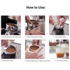 51mm Coffee Tamper Stainless Steel Coffee Powder Press Hammer with