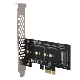 Tosuny Tarjeta de Expansión PCI-E a M.2 Convertidor Conector Adaptador de Tarjeta de expansión para Disco Duro NVME M2 NGFF