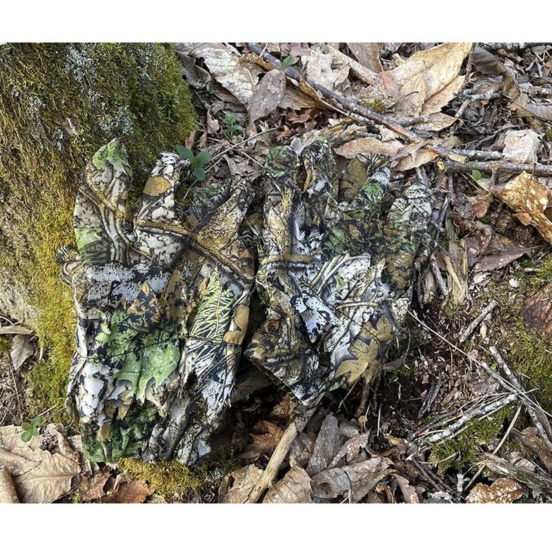 RALSPEC 3D Camouflage Ghillie Gloves Hunting Airsoft Photographer Sniper Real