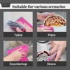Viilich Pack of 6 Multi-Purpose Wire Dishcloths, Scourer, Cleaning Cloth,