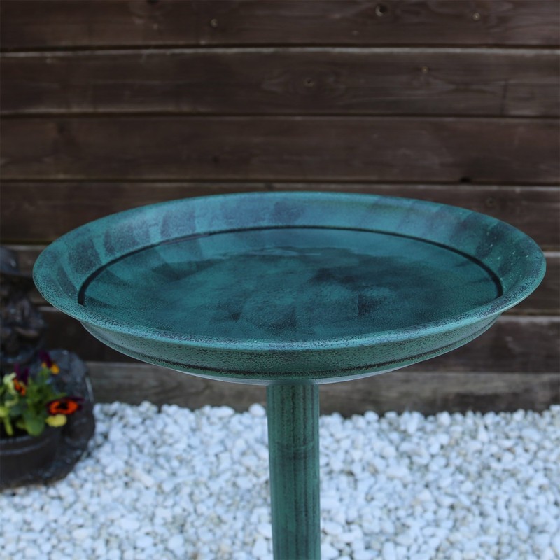CLGarden Bird Bath VGT1 Bird Bath with Foot for Planting