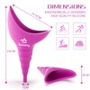 Sunany Female Urinal, Female Urinal with Silicone Funnel, Portable for