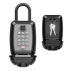 AMIR Key Lock Box Extra Large, Push Button Combination Lock,