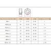 Yudesun Hardware Fasteners Tools Hex Lock Nuts - Carbon Steel