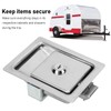 Toolbox Latch Stainless Steel Flush Mount Tool Box Latch Paddle