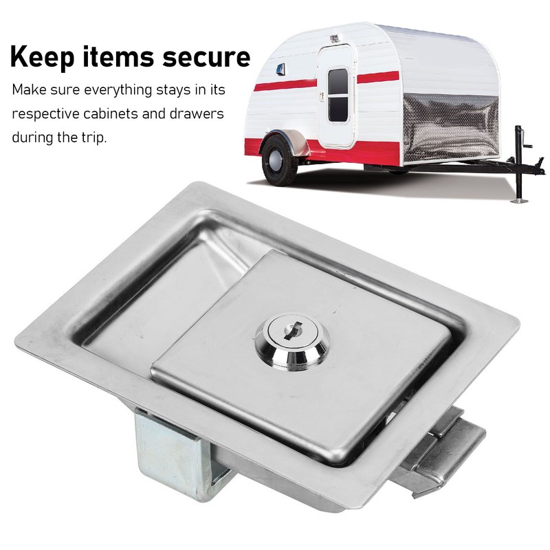 Toolbox Latch Stainless Steel Flush Mount Tool Box Latch Paddle