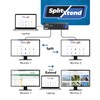OREI SplitExtend 4K Splitter Extended Display Triple Monitor 2, 1