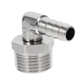 TEHAUX Air Hose Coupler Elbow Connector Fitting Air Hose Repair Kit High Pressure Resistant Easy Installation for Water Gas Oil