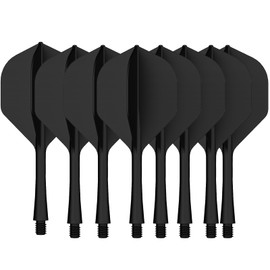 PonFxp Dart Flights, Integrated Dart Flights, 8 Pcs Darts Flights And Shafts, 2BA Thread | One-Piece Design For Enhanced Durability And Precision, Suitable For Sports And Competitions