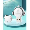 ZJR USB Flash Drives 128GB Thumb Drive Cute Cartoon Metal